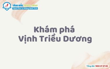 Khám phá Vịnh Triều Dương